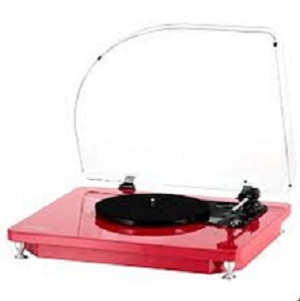 ION AUDIO PURE LP RED